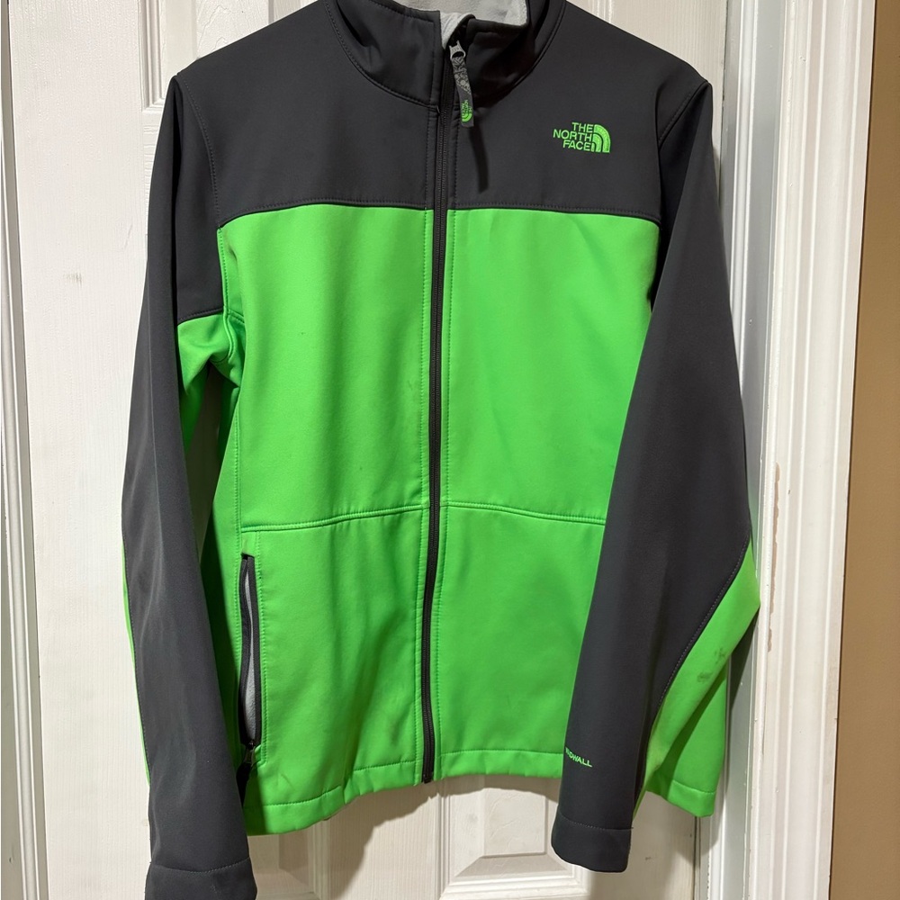 The North Face Boys' Gray Fleece Jacket XL